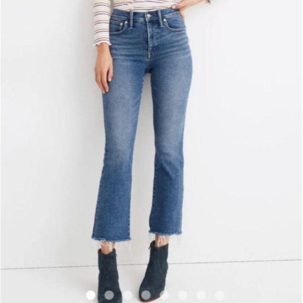 Madewell Boot Cut Jeans - Classic Blue